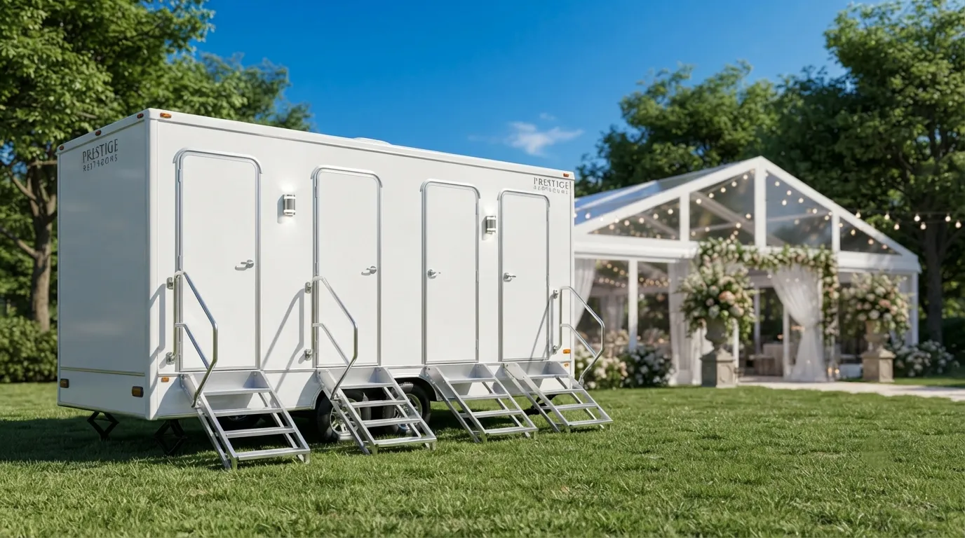 4 Stall Restroom Trailer in Kennewick, WA