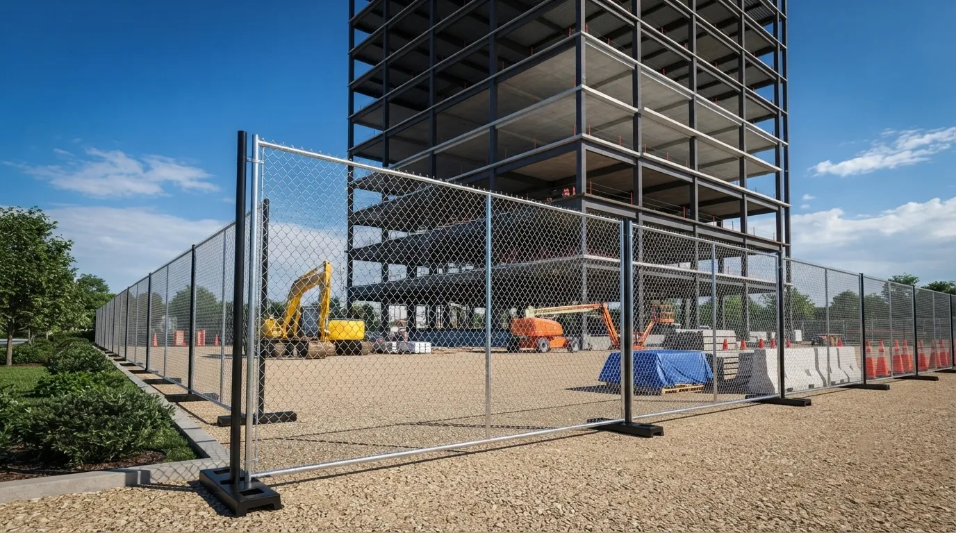 Chain Link Temporary Fence in Kennewick, WA