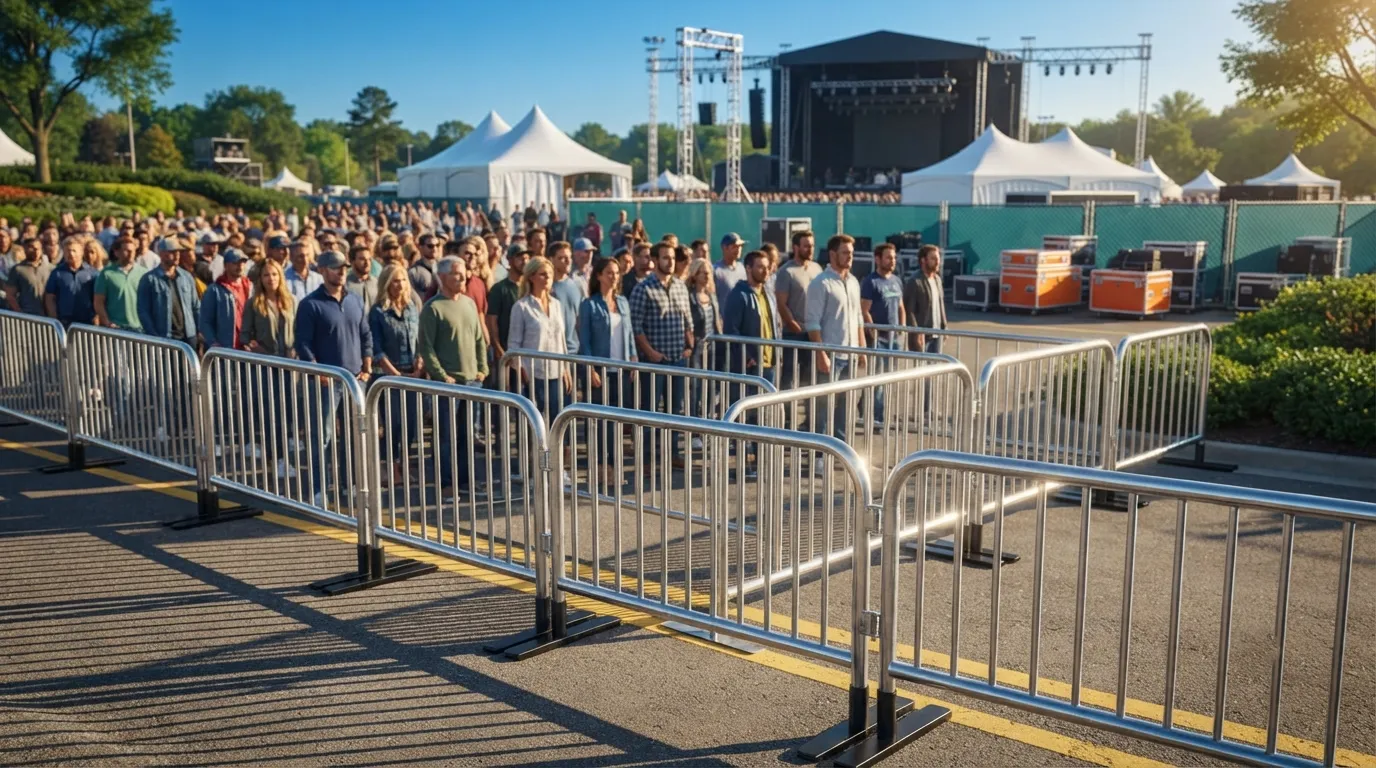 Crowd Control Barrier Rental in Kennewick, WA