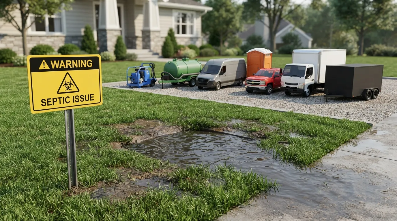 Septic Tank Warning Signs in Kennewick, WA